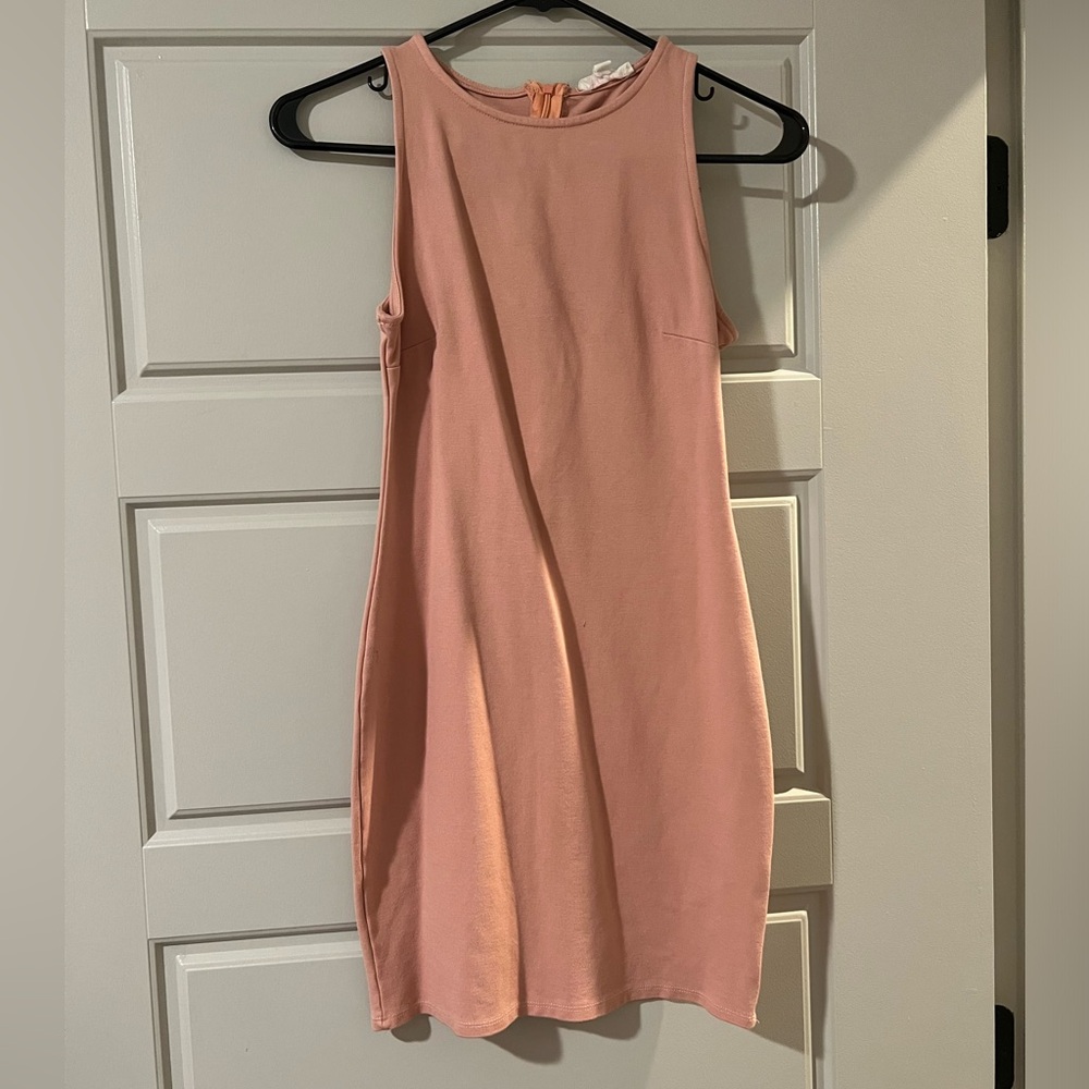 Mauve elegant sleeveless dress size M